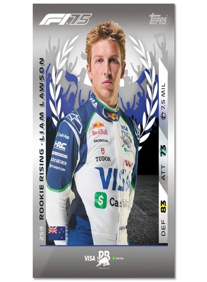 Topps Turbo Attax Formula 1® 2025 Trading and Collectible Card Game (Mega Tin - Lightining Lids) - Image 4